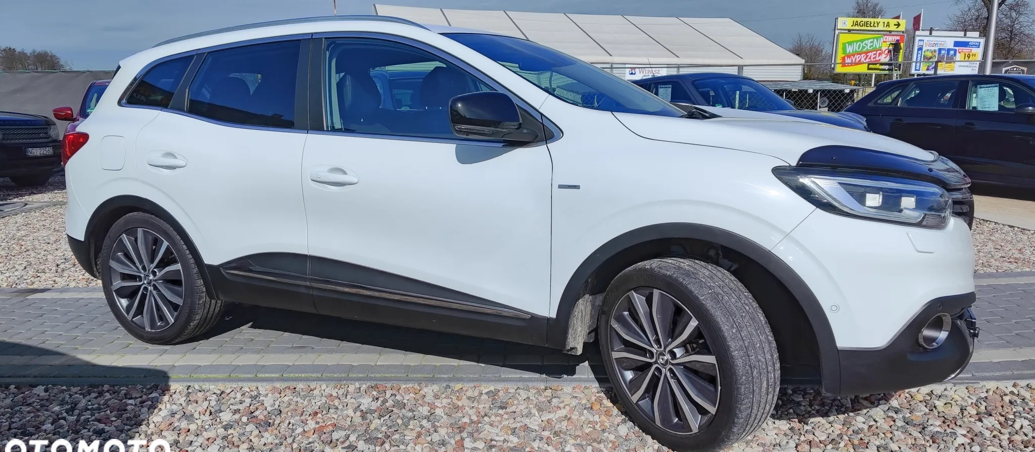 Renault Kadjar cena 55000 przebieg: 210000, rok produkcji 2015 z Giżycko małe 596